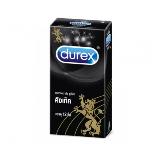 Durex Kingtex Condom 49 mm. 12 Pcs 4 pack