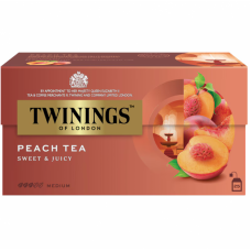 ﻿Twinings Tea Peach 2g. Pack 25