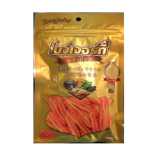 BOW JERKY PREMIUM CHICKEN and CHEESE 80 G.