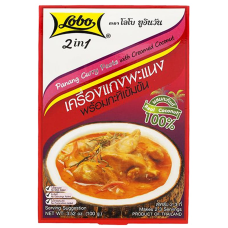 Lobo 2 in 1 Panang Curry Paste With Creamed Coconut