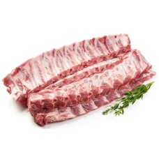 Fresh Raw Pork Loin with Ribs