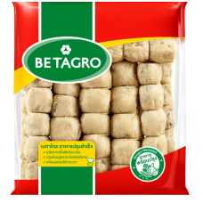 Frozen Chicken and Pork Roll with Shiitake Mushroom Betagro Brand 1 kg of pack