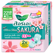 Laurier Super Ultra Slim Sweet Sakura 22.5cm 20pcs