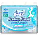Sofy Cooling Fresh Sanitary Super Active Slim Wing 25cm 10pcs