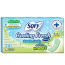 Sofy Panty Liners Cooling Fresh Natural Regular Scented 24pcs