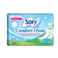 Sofy Panty Liners Comfort Fresh Scented 52pcs