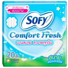 Sofy Panty Liners Comfort Fresh Scented 20pcs