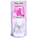 Fluocaril Girl Kids Grape Milk Teeth Toothbrush and Toothpaste Set 25g