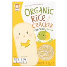 Organic Rice Cracker Pumpkin
