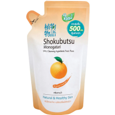 Shokubutsu Bath Orange Peel Oil 500ml Refill