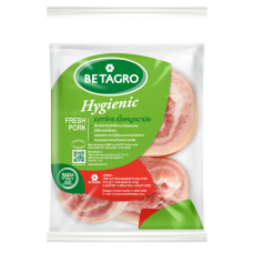 Frozen Sliced Side Pork Betagro Brand 1 kg of pack