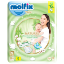 Molfix Natural Baby Diaper Tape S 84pcs