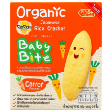 Dozo Baby Bite Japanese Rice Cracker Carrot