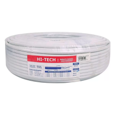 HI-TECH TV Cable RG6 100 M White