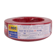 BCC THW Electrical Cable Red