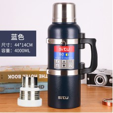 4000Ml Stainless Steel Thermos Bottle, Vacuum Flask Thermos