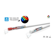 LED T8 Colorful Tube With Plug Blue