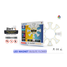 LED Ceiling Light Magnet Buglite Flower 26W