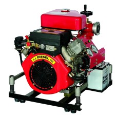 25HP Diesel Engine Driven Portable Fire Fighting Pump