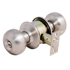 Cylindrical Knob Lock SOLO C532 BK-SS
