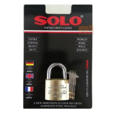 Brass padlock SOLO 4507N 55 mm.