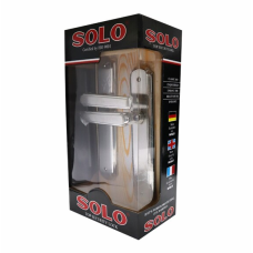 Straight latch door handle SOLO MST 8801 SS-PS