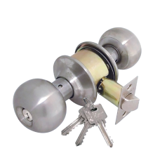 Cylindrical Knob Lock SOLO C532 SS