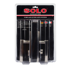 Straight latch door handle SOLO SOLO ES 811 SS-SP