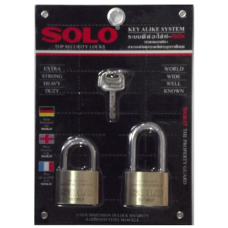 Padlock key alike SOLO4507N45SL-2 45 mm.