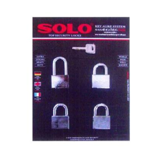 Padlock key alike SOLO 4507SQC 40 mm.