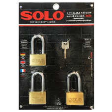 Padlock key alike SOLO 4507SQ50L 50 mm.