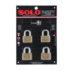 Padlock key alike SOLO 4507SQ50 50 mm.
