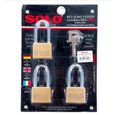 SOLO Key alike padlock 4507SQ40L 40 mm.