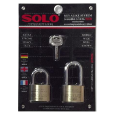 SOLO Key alike padlock 4507N45SL-2 45 mm.
