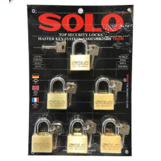 MASTER KEY SOLO 4507SQ45 45 mm. pack 6