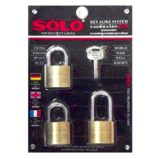 Padlock key alike SOLO 4507N40SL-3 40 mm. pack 4