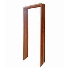 Red deer wood door frame
