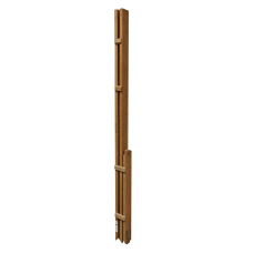 Gaper wood door frame