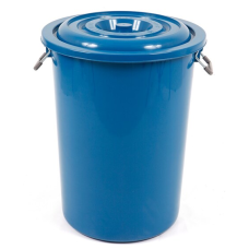 Plastic bucket blue 54.5 liters Basket