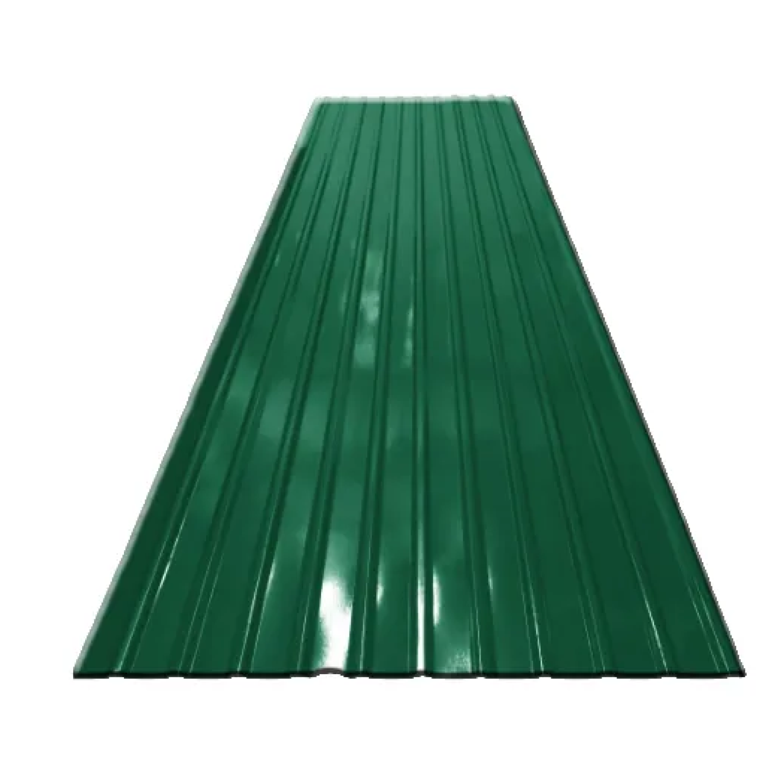 3 D galvanized economical model square corrugated green 6 feet
