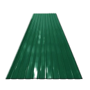 Zinc 3 stars square corrugated green 8 feet