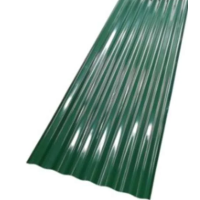 3 D zinc economical model large corrugation green 7 feet