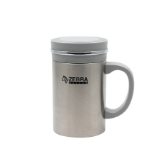 Zebra Century Stainless Steel Vacuum Mug 0.45L, Grey