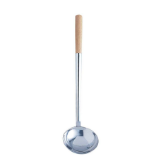 ZEBRA dipper size 4 inches teak handle